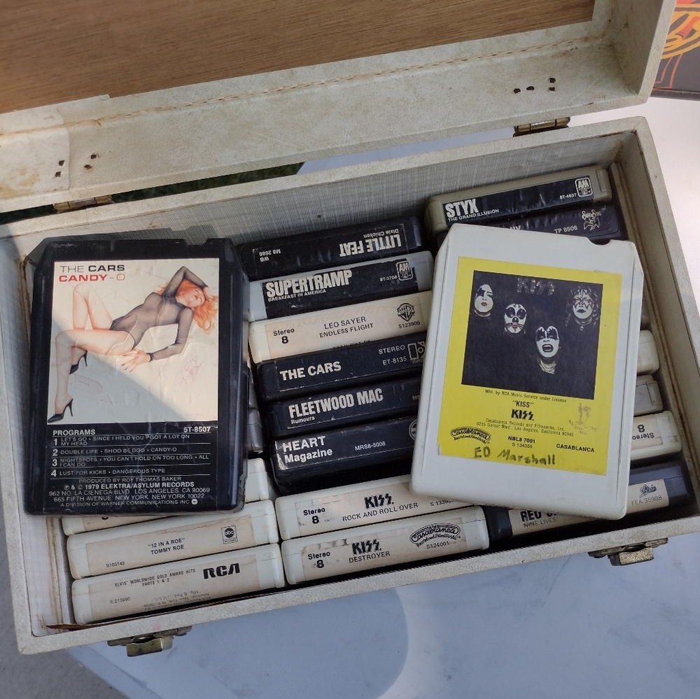 Vintage 8 track bundle